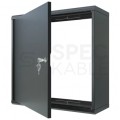 Obudowa metalowa do instalacji CATV 500x500x200mm czarna natynkowa
