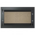 Obudowa metalowa szafka TPR-1 CATV 240x150x100mm czarna natynkowa