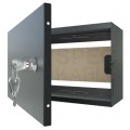 Obudowa metalowa szafka TPR-1 CATV 240x150x100mm czarna natynkowa