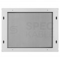 Obudowa metalowa szafka TPR-5S CATV 520x400x140mm natynkowa z płytą metalową