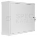 Obudowa metalowa szafka TPR-5S CATV 520x400x140mm natynkowa z płytą metalową