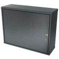 Obudowa metalowa szafka TPR-6 CATV 540x420x180mm czarna natynkowa