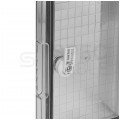 Obudowa plastikowa skrzynka hermetyczna, drzwi transparentne ABS 350x250x150mm IP65 NEKU