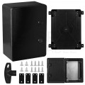 Obudowa plastikowa skrzynka hermetyczna natynkowa ABS 350x250x150mm IP65 czarna NEKU