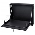 Obudowa RACK 19" 2U 130mm pionowa czarna