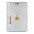 Obudowa termoutwardzalna SSTN 40x58 / 400x580x250mm skośny daszek, lakierowana (zawiera kątowniki) IP44 IK10 INCOBEX