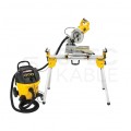 Odkurzacz przemysłowy sieciowy 230V 1400W, klasa M do pracy na mokro i sucho ze zbiornikiem 38L w zestawie z akcesoriami DWV902M DeWALT