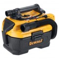 Odkurzacz sieciowo-akumulatorowy XR 14,4V / 18V (bez akumulatora) klasa L do pracy na mokro i sucho ze zbiornikiem 7,5L w zestawie z akcesoriami DCV584L DeWALT