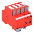 Ogranicznik przepięć SPD 3-fazowy C (Typ 2) 4P 20kA/40kA FM ( bezpotencjałowy zestyk przełączny ) warystorowo-iskiernikowy DEHN GUARD