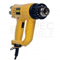 Opalarka sieciowa 230V 1800W, 2 biegi (I: 250l/min; II: 450l/min), zakresie temperatur (I: 50-400°C, II: 50-600°C ) w zestawie z akcesoriami D26411 DeWALT