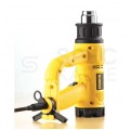 Opalarka sieciowa 230V 1800W, 2 biegi (I: 250l/min; II: 450l/min), zakresie temperatur (I: 50-400°C, II: 50-600°C ) w zestawie z akcesoriami D26411 DeWALT