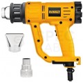 Opalarka sieciowa 230V 2000W, 1 bieg (650l/minn), zakresie temperatur (50-600°C ) wyświetlacz LED, w zestawie z akcesoriami D26414 DeWALT