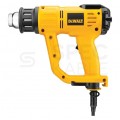 Opalarka sieciowa 230V 2000W, 1 bieg (650l/minn), zakresie temperatur (50-600°C ) wyświetlacz LED, w zestawie z akcesoriami D26414 DeWALT