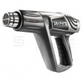 Opalarka sieciowa 230V 2000W, 3 biegi (I: 350l/min; II: 350l/min; III:500l/min), zakresie temperatur (I: 250°C, II: 80-600°C III: II: 80-600°C) w zestawie z akcesoriami i walizką GRAPHITE 59G524