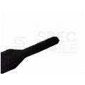 Opaski rzepowe 20x125mm BTB Straps czarne 10szt. do organizacji kabli