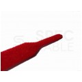 Opaski rzepowe 20x125mm BTB Straps czerwone 10szt. do organizacji kabli