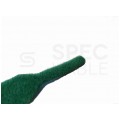 Opaski rzepowe 20x125mm BTB Straps zielone 10szt. do organizacji kabli