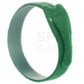 Opaski rzepowe 20x200mm BTB Straps zielone 10szt. do organizacji kabli