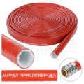 Oplot koszulka osłona kablowa termoizolacyjna Hiprojacket Aero wąż ochronny peszel odporny na ogień i wysoką temperaturę do 1640°C 32mm 15m