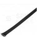 Oplot poliestrowy fi: 6mm (3,2-10mm) odporny na temperaturę pracy do 125°C czarny JDD