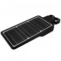 Oprawa, lampa solarna uliczna LED SOLGER 40W 6000lm 4000K IP65 czarna barwa NW biała neutralna czujnik PIR BEMKO