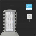 Oprawa, lampa uliczna LED SMD 100W 13500lm 4000K IP65 szara barwa NW biała neutralna IK08 V-TAC SAMSUNG VT-104ST 5 LAT GWARANCJI