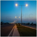 Oprawa, lampa uliczna LED SMD 100W 13500lm 4000K IP65 szara barwa NW biała neutralna IK08 V-TAC VT-106ST 5 LAT GWARANCJI