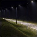 Oprawa, lampa uliczna LED SMD 100W 13500lm 4000K IP65 szara barwa NW biała neutralna IK08 V-TAC VT-106ST 5 LAT GWARANCJI