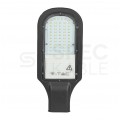 Oprawa, lampa uliczna LED SMD 30W 3000lm 6400K IP65 szara W IK06 V-TAC SAMSUNG VT-31ST 5 LAT GWARANCJI