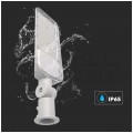 Oprawa, lampa uliczna LED SMD 30W 3450lm 6500K IP68 szara z regulowanym uchwytem barwa CW biała zimna V-TAC SAMSUNG VT-39ST-N 5 LAT GWARANCJI