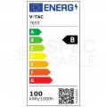 Oprawa przemysłowa LED SMD 100W 18500lm 4000K IP65 czarna barwa NW biała neutralna IK08 HighBay V-TAC VT-9119 5 LAT GWARANCJI