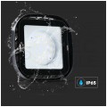 Oprawa przemysłowa LED SMD 200W 17540lm 6500K IP65 czarna barwa CW biała zimna IK05 HighBay V-TAC VT-91200 2 LAT GWARANCJI