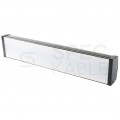 Oprawa przemysłowa, liniowa LED SMD 100W 8700lm 4000K IP65 czarna barwa NW biała neutralna IK05 HighBay V-TAC VT-91100 2 LAT GWARANCJI