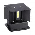 Oprawa ścienna LED 11W 1360lm NW 4000K czarna góra-dół IP65 Chip BRIDGELUX V-TAC VT-759-12-B