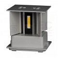 Oprawa ścienna LED 12W 1100lm WW 3000K szara góra-dół IP65 V-TAC VT-759