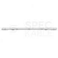 Oprawa sufitowa hermetyczna 120cm lampa 230V z tubami LED 2x36W 3600lm IP65 barwa CW biała zimna MASTER LED