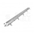 Oprawa sufitowa hermetyczna 120cm lampa 230V z tubami LED 2x36W 3600lm IP65 barwa CW biała zimna MASTER LED