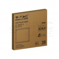 Oprawa, uniwersalny panel sufitowy natynkowy / podtynkowy 60x60cm LED 36W 3820lm 4000K IP20 biała barwa neutralna NW V-TAC VT-6237-1 3 LATA GWARANCJI