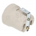 Oprawa żarówki gwint E27 ceramiczna 250V 16A z blaszką mocującą ELCAN