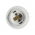 Oprawa żarówki gwint E27 plastikowa biała 250V 16A dł. 54mm śr. 58mm ELCAN