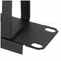 Organizator kabli RACK 19" 1U czarny Polska Szafa Rack