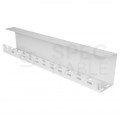 Organizator kabli sprzętowych podbiurkowy 590x110x46mm biały
