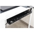 Organizator kabli sprzętowych podbiurkowy 590x110x46mm czarny