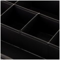 Organizer narzędziowy z 8x pojemnikami na akcesoria 190x155x37mm czarny