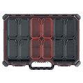 Organizer narzędziowy z wyjmowanymi pojemnikami na akcesoria 543x390x77mm MSX 25 niski Kistenberg KMX55408B
