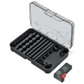 Organizer pojemnik na baterie akumulatorki 85szt. + tester baterii Kistenberg KBBT