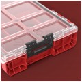 Organizer z przegrodami na narzędzia i akcesoria 450x296x79mm 5l Qbrick 100 System PRO RED ULTRA HD
