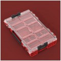 Organizer z przegrodami na narzędzia i akcesoria 450x296x79mm 5l Qbrick 100 System PRO RED ULTRA HD