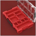 Organizer z przegrodami na narzędzia i akcesoria 450x296x79mm 5l Qbrick 100 System PRO RED ULTRA HD