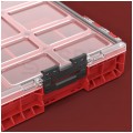 Organizer z przegrodami na narzędzia i akcesoria 450x358x79mm 6l Qbrick 200 System PRO RED ULTRA HD